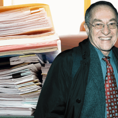 Alan Dershowitz Claims He Knows Who’s on the Epstein List