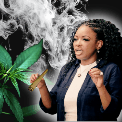 Jasmine Crockett marijuna and stocks