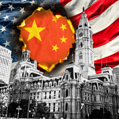 Philadelphia Chinese Flag