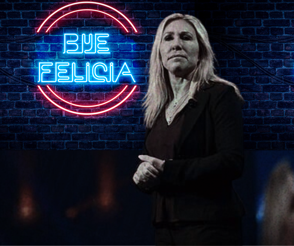 Marjorie Taylor Greene Is Burning It Down on Her Way Out