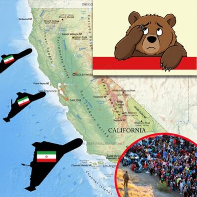 trump iran drone california