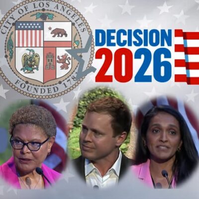 los angeles mayor spencer pratt karen bass