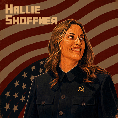 Hallie Shoffner: Poster Girl for AWFLs Hostile to America